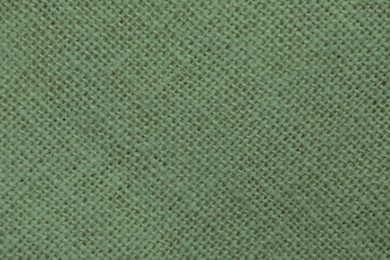 Image of Sage color fabric as background, top view