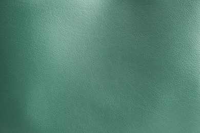 Image of Sage color leather as background, closeup view