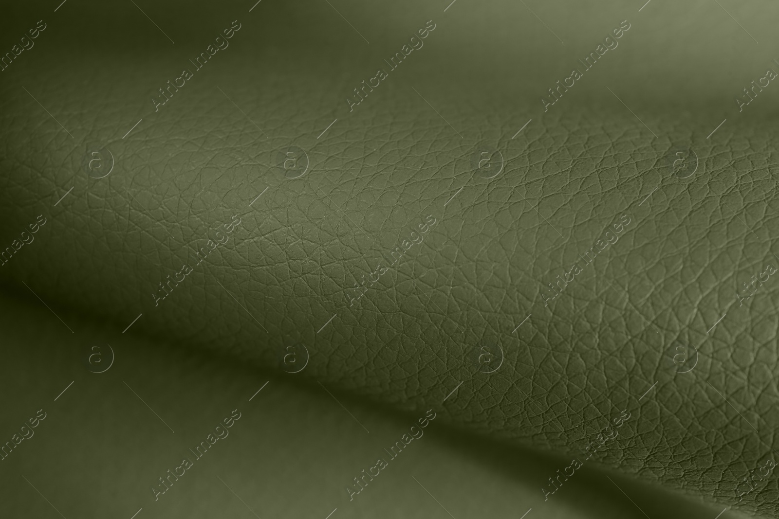 Image of Sage color leather as background, closeup view