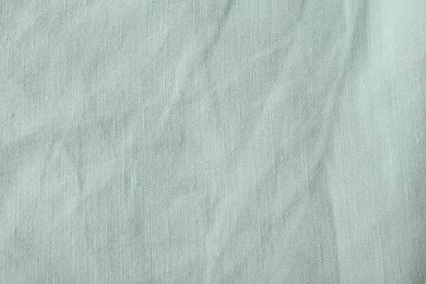 Image of Sage color fabric as background, top view