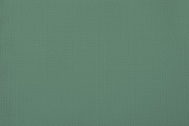 Image of Sage color fabric as background, top view