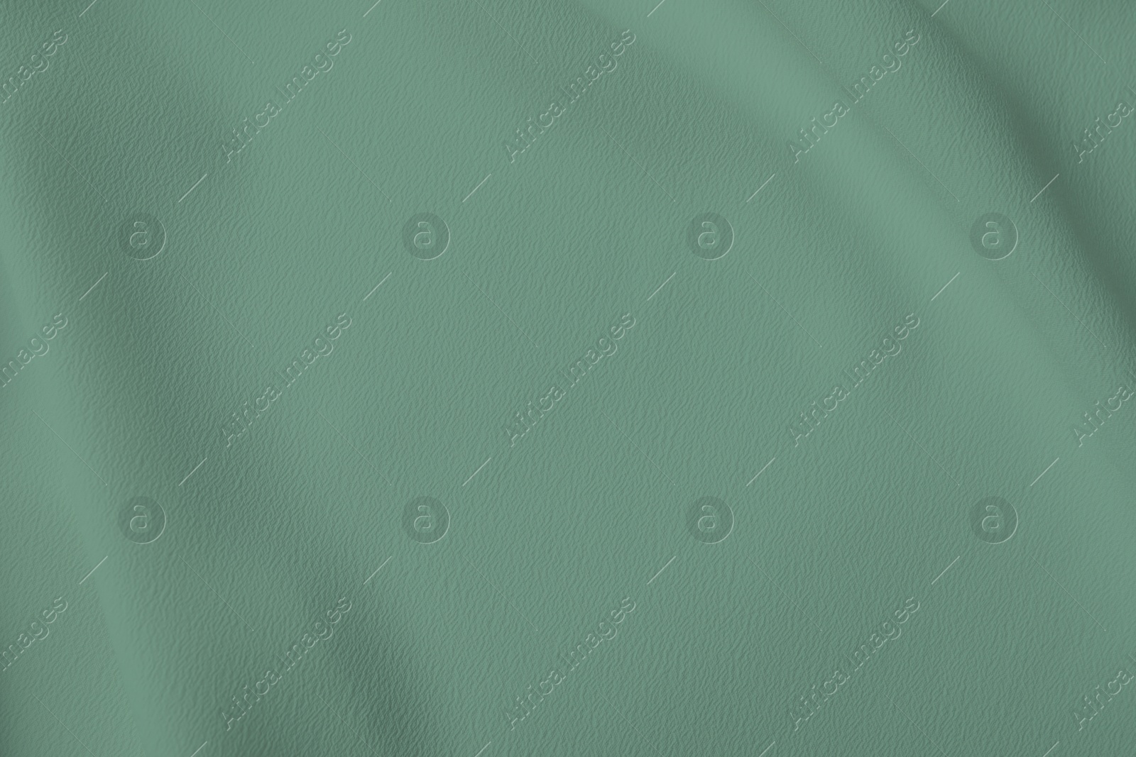 Image of Sage color fabric as background, top view