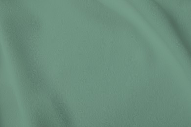 Image of Sage color fabric as background, top view