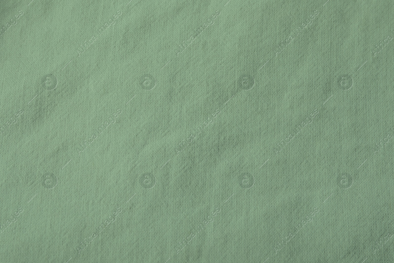 Image of Sage color fabric as background, top view