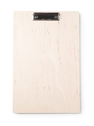 Photo of One new clipboard isolated on white, top view