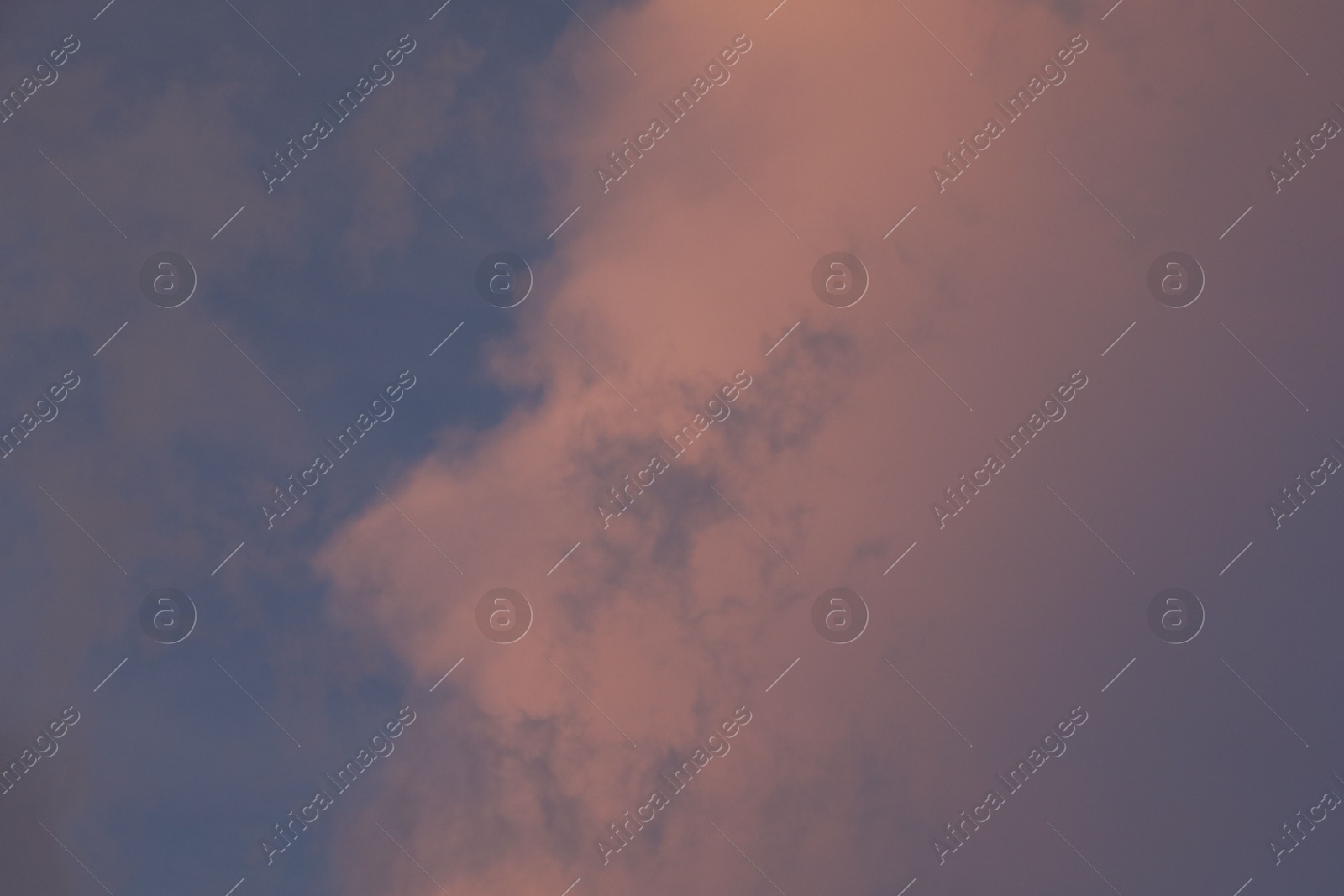 Photo of Beautiful view of blue sky with fluffy clouds