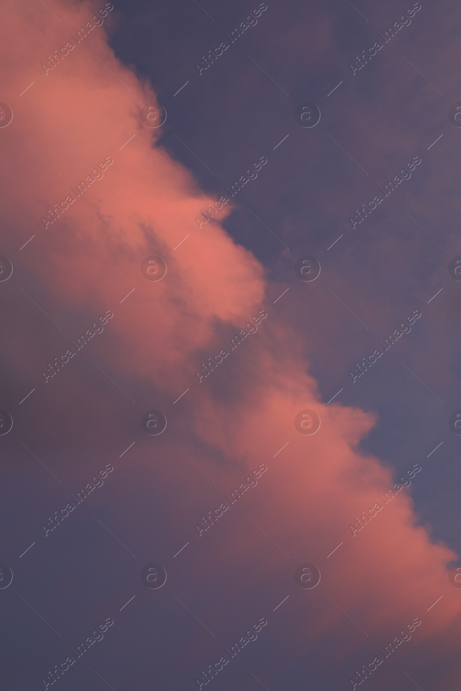 Photo of Beautiful view of blue sky with fluffy clouds