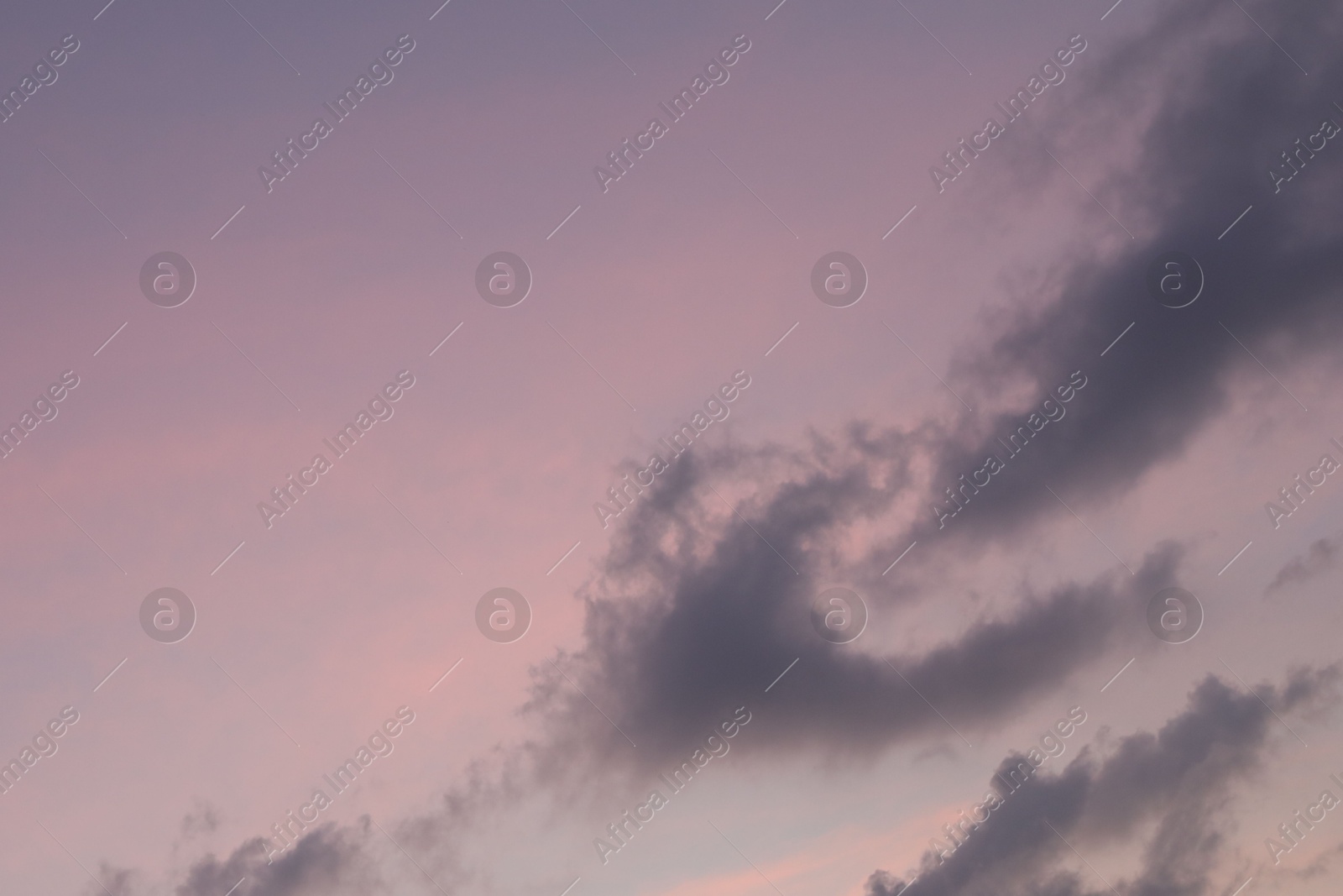 Photo of Beautiful view of blue sky with fluffy clouds