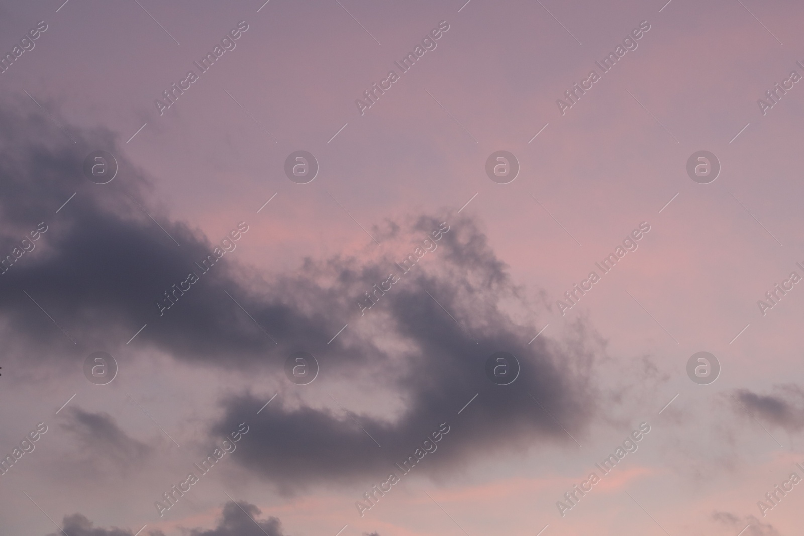 Photo of Beautiful view of blue sky with fluffy clouds