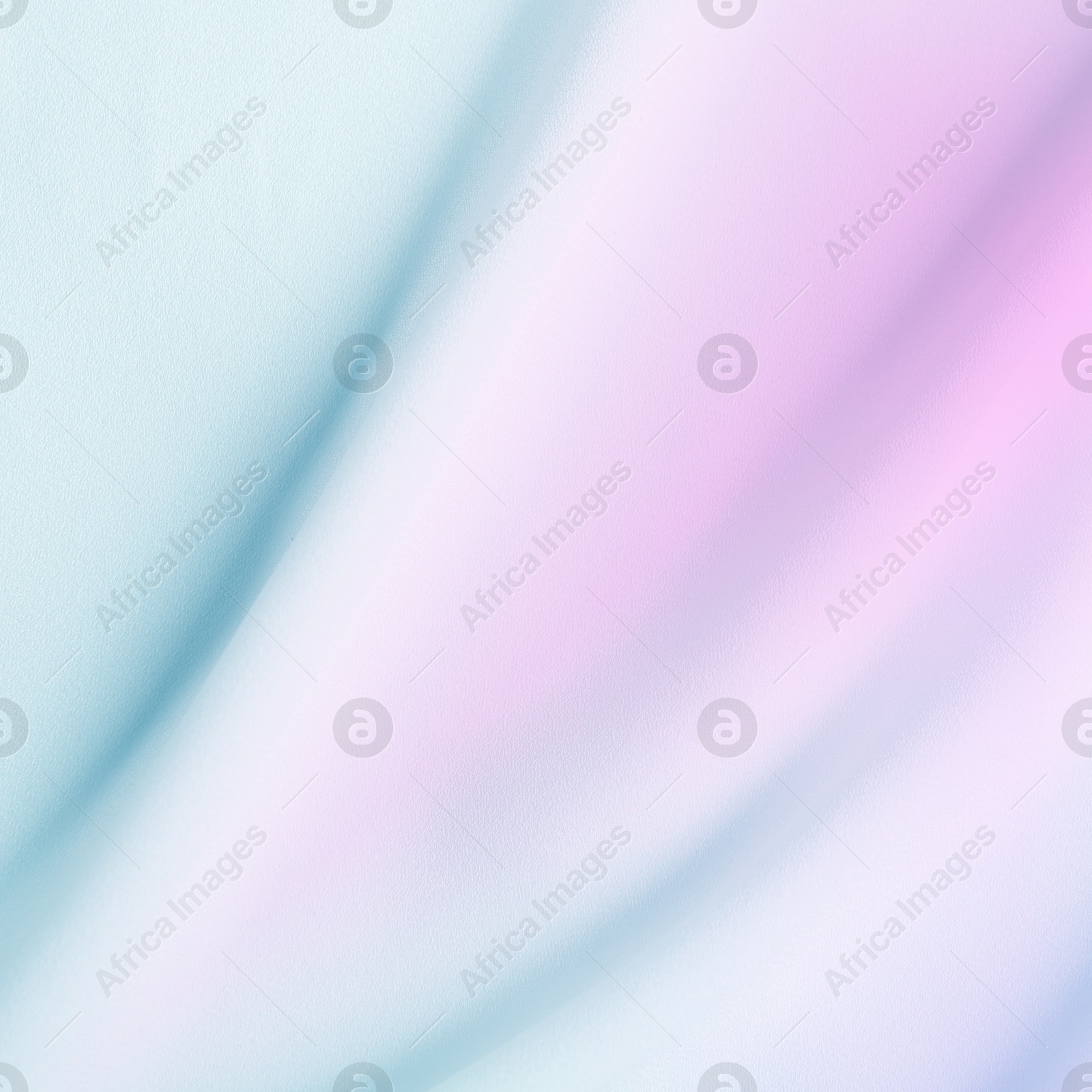 Image of Beautiful silk fabric with color gradient, top view