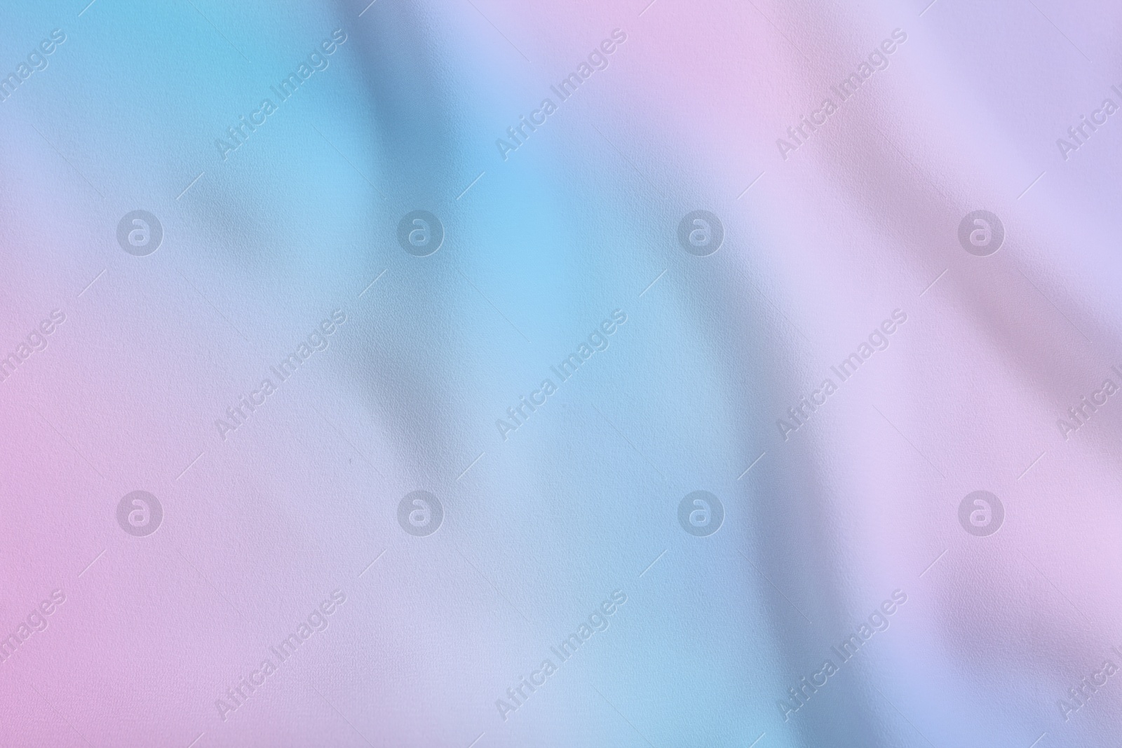 Image of Beautiful silk fabric with color gradient, top view