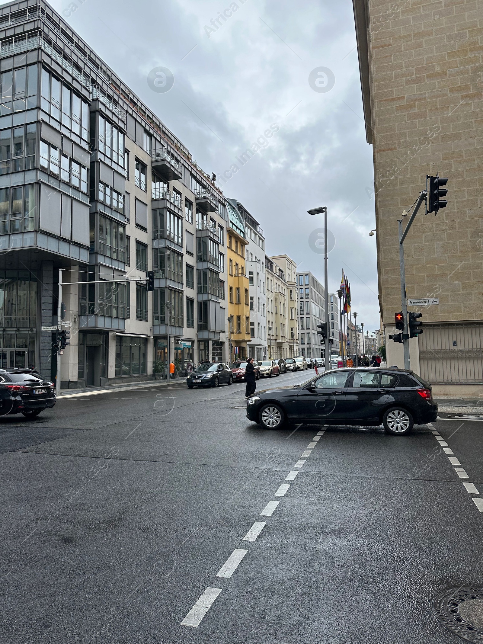 Photo of Berlin, Germany - July 2, 2024: Beautiful view of city street