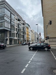 Berlin, Germany - July 2, 2024: Beautiful view of city street