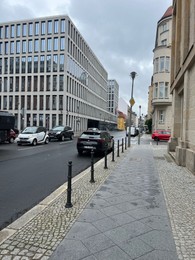 Berlin, Germany - July 2, 2024: Beautiful view of city street