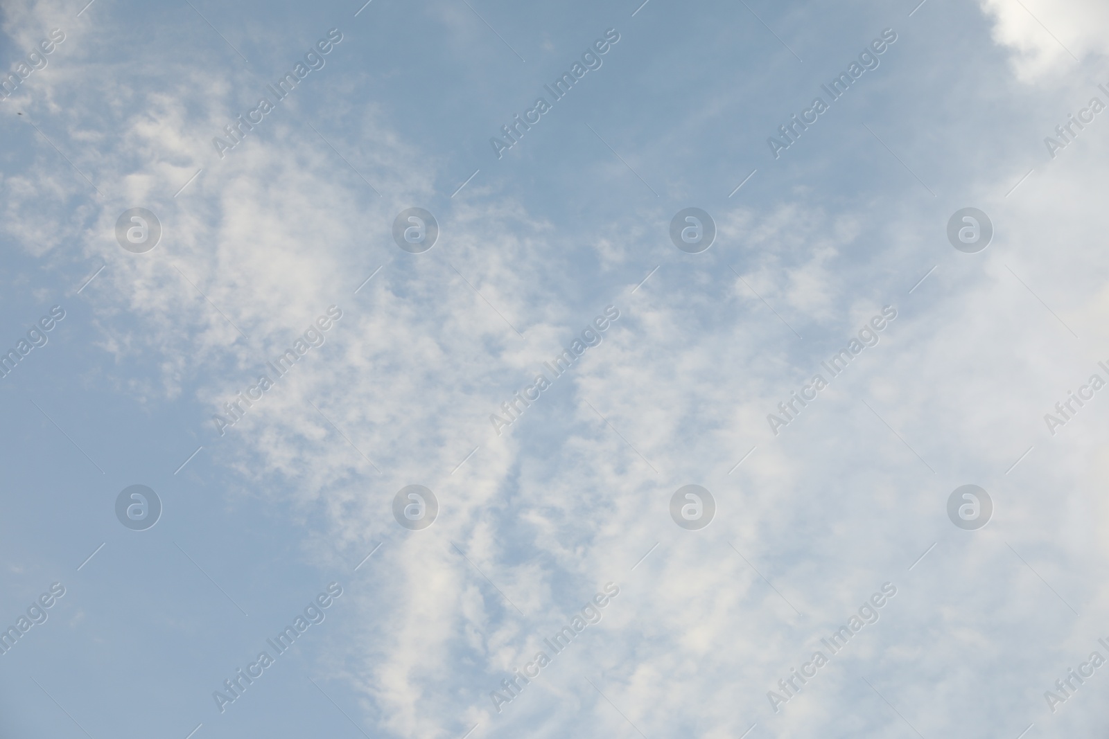 Photo of Picturesque view of blue sky with fluffy clouds