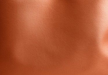 Image of Brown leather, closeup view of material texture