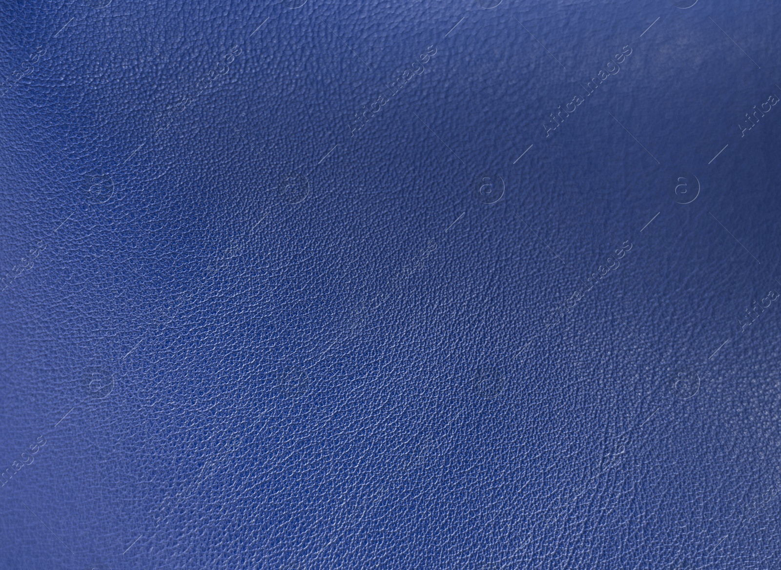 Image of Blue leather, closeup view of material texture