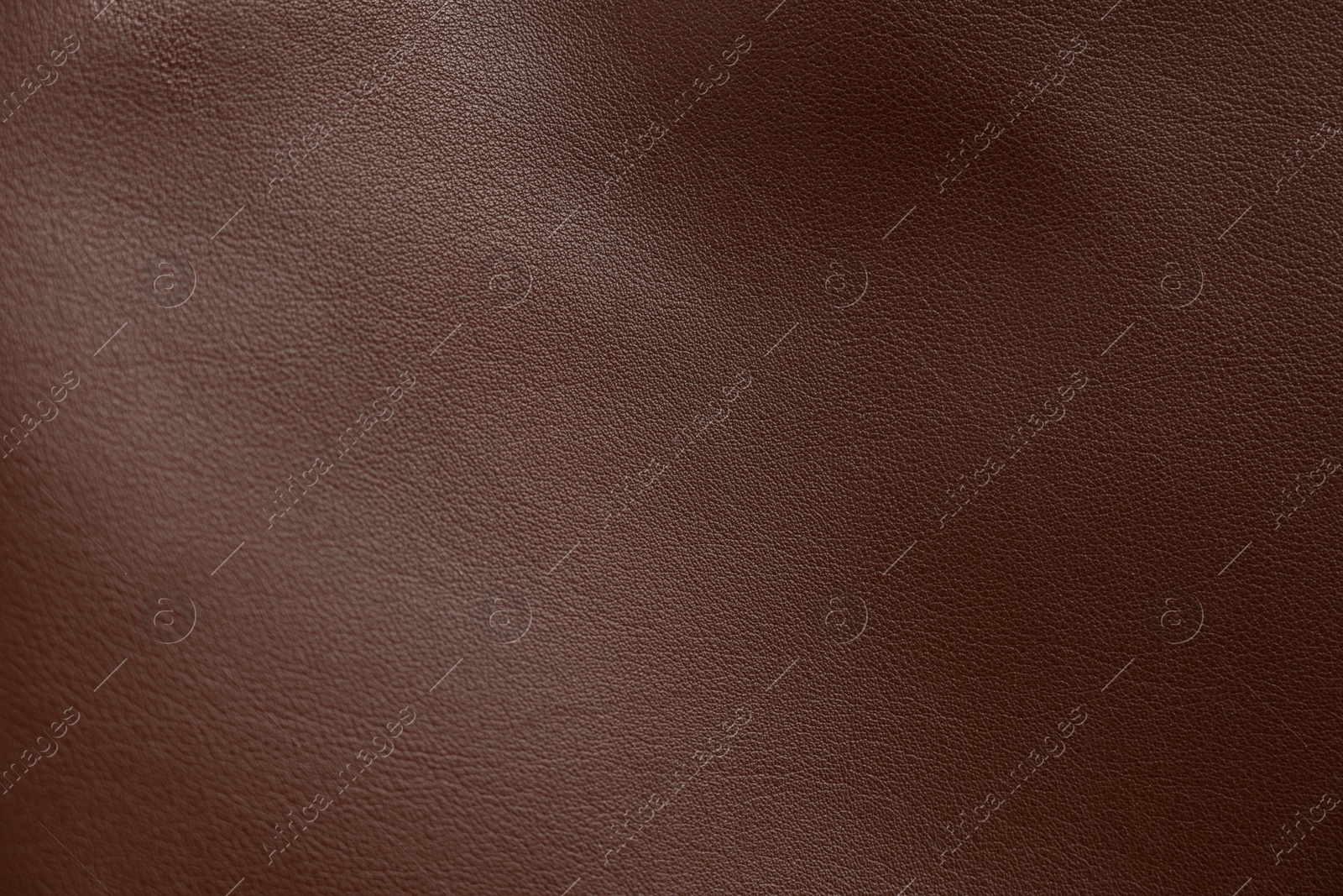 Image of Brown leather, closeup view of material texture