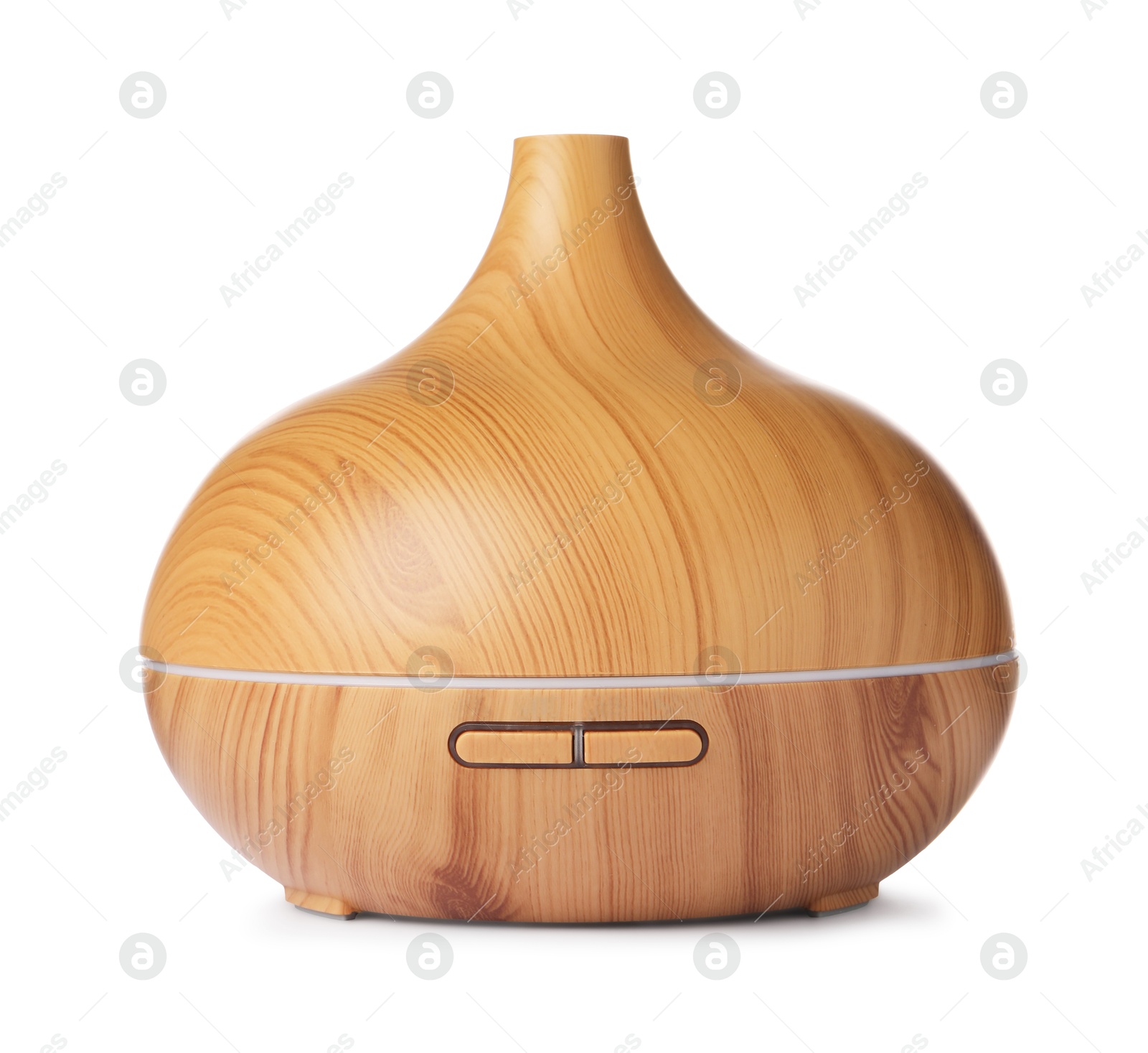 Photo of One aroma oil diffuser isolated on white