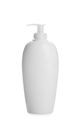 Photo of Shampoo bottle isolated on white. Personal care product