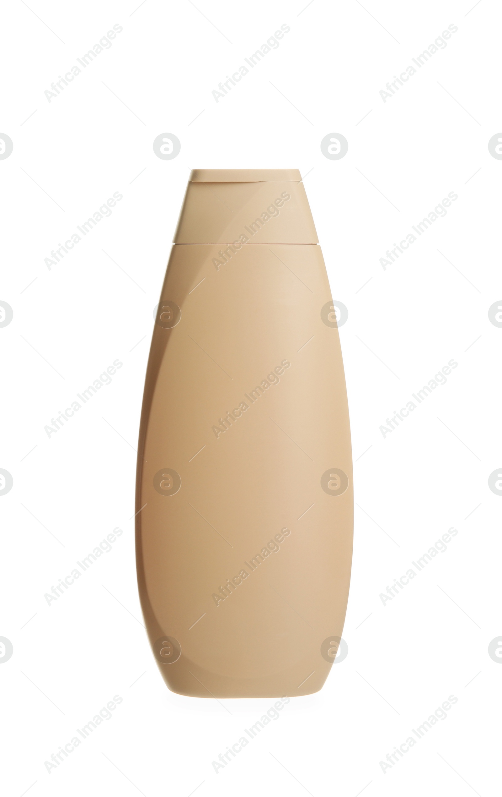 Photo of Shampoo bottle isolated on white. Personal care product