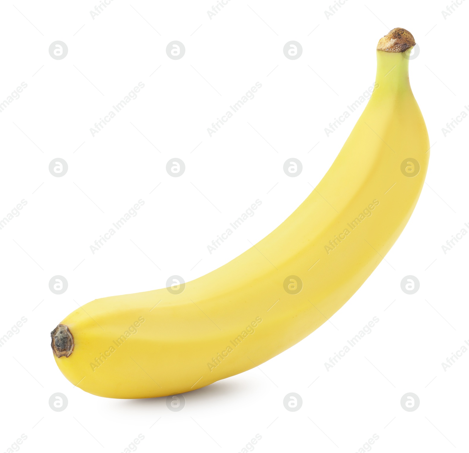 Photo of Delicious ripe banana fruit isolated on white