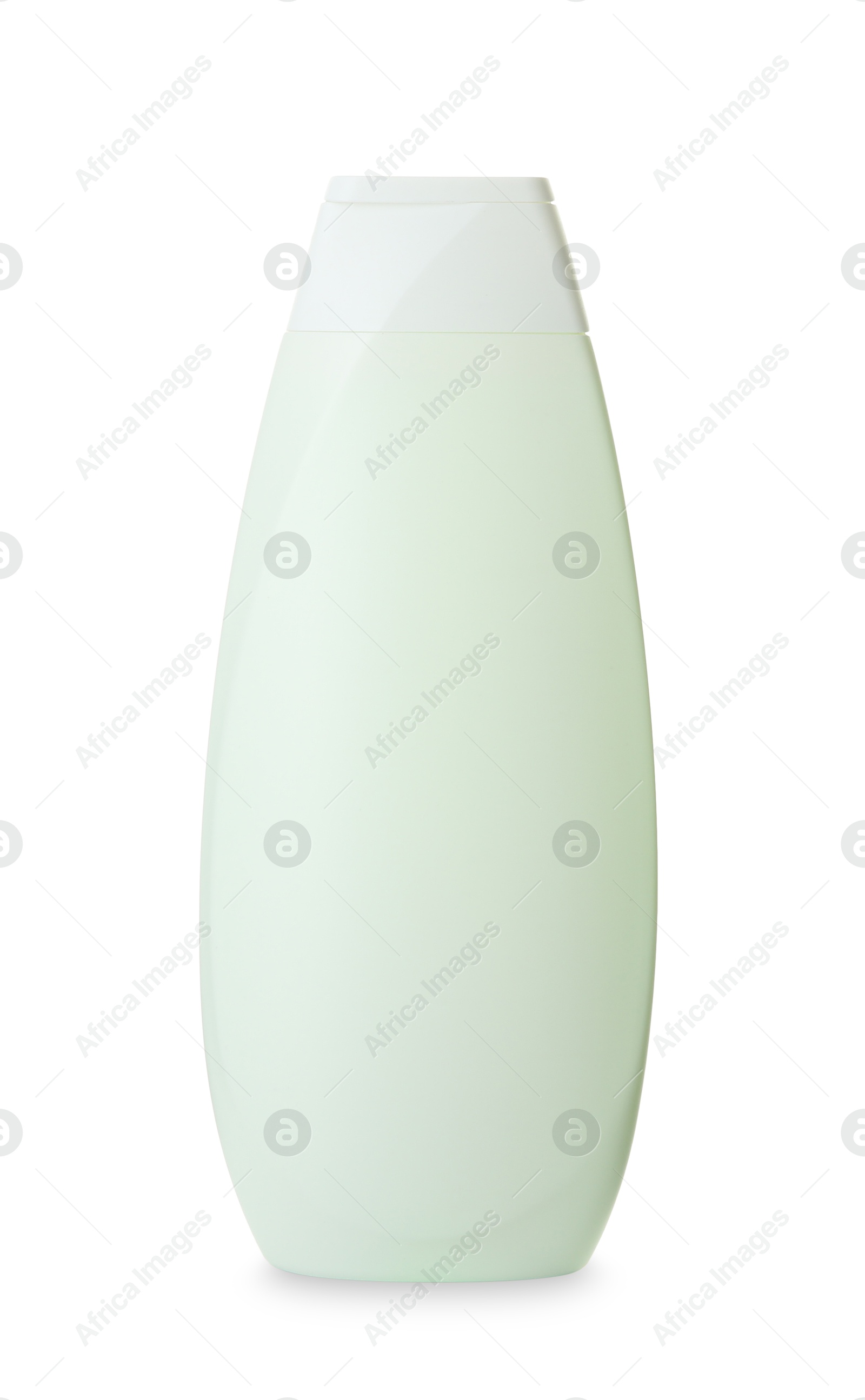 Photo of Shampoo bottle isolated on white. Personal care product