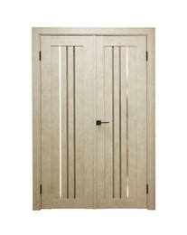 Photo of Three different new modern doors in store