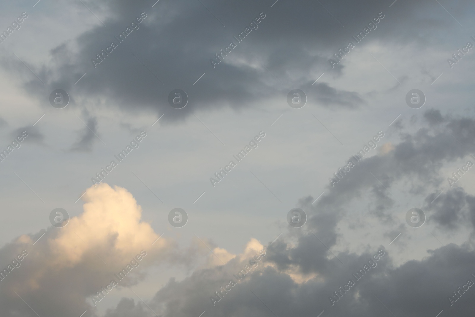 Photo of Beautiful view of sky with fluffy clouds