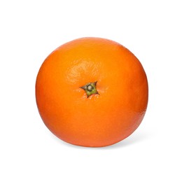 Photo of Fresh ripe juicy tangerine isolated on white