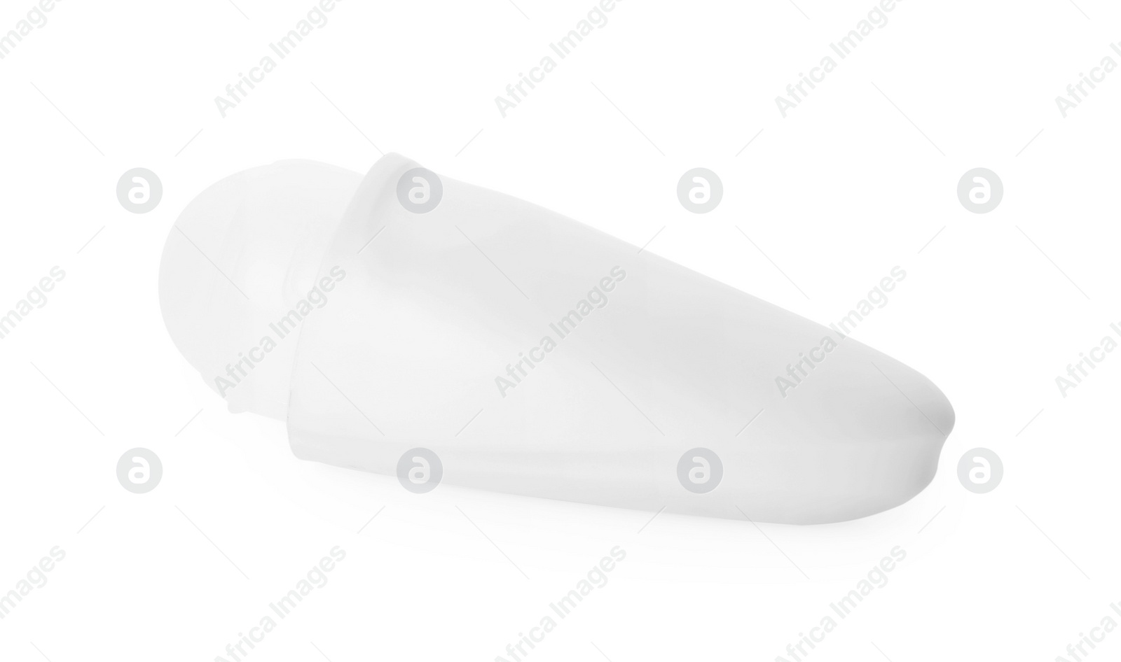 Photo of One roll-on deodorant isolated on white. Personal care product