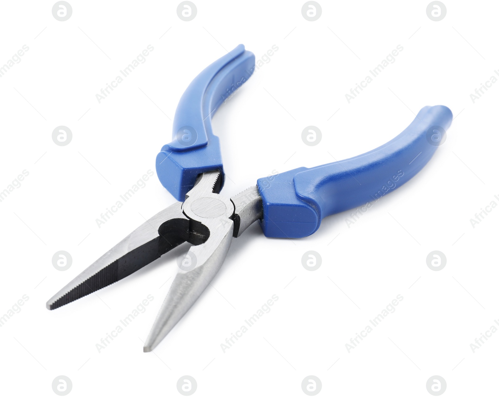 Photo of One needle nose pliers isolated on white
