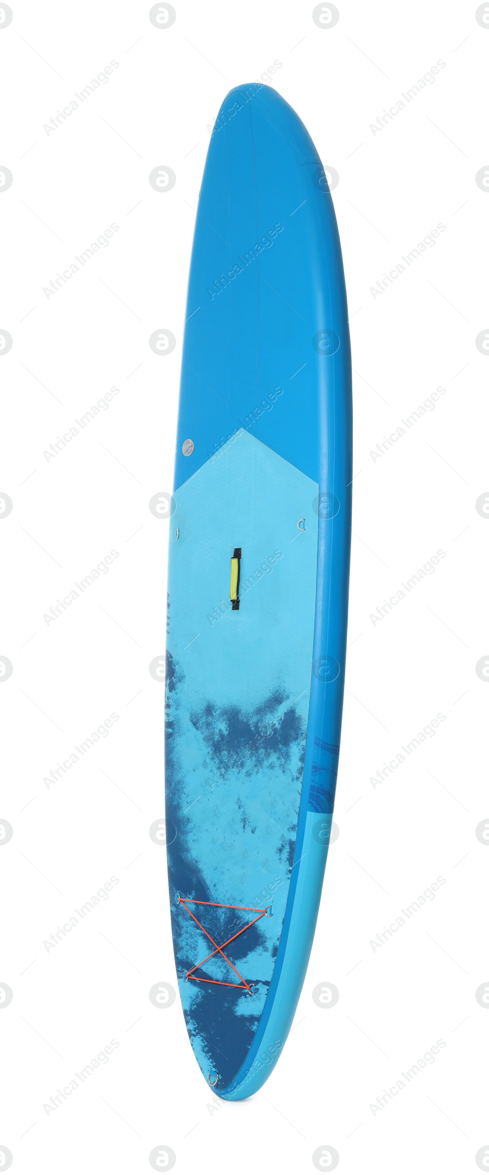 Photo of One SUP board isolated on white. Water sport