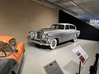 Hague, Netherlands - November 8, 2022: View of different retro cars in Louwman museum