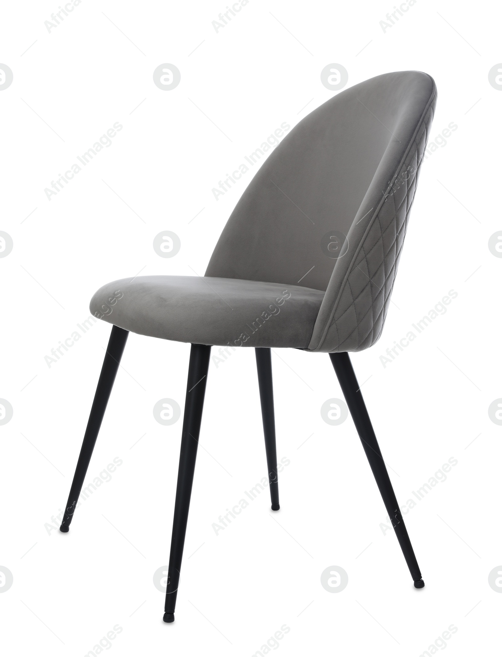 Photo of Stylish chair on white background. Interior element