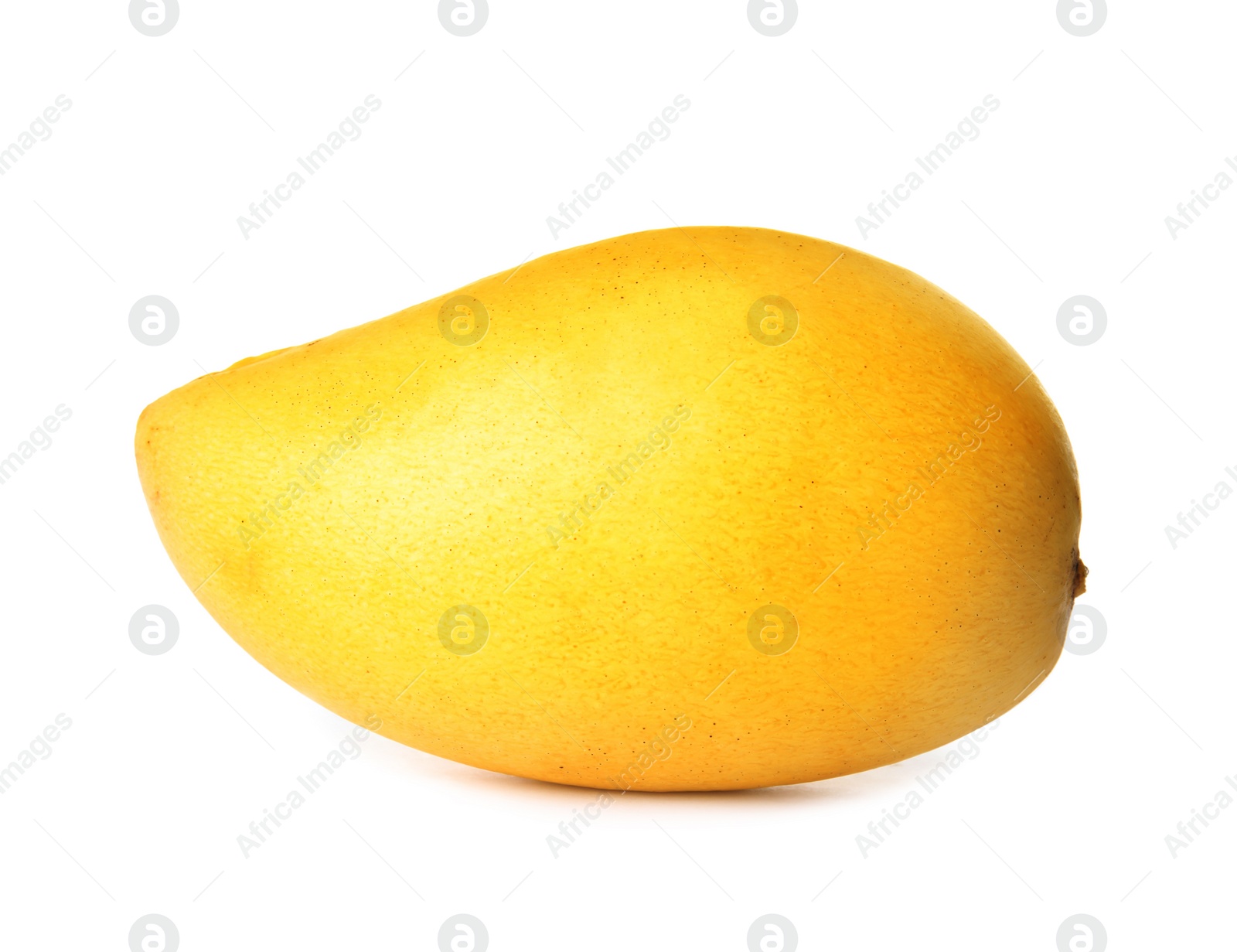 Photo of Fresh ripe juicy mango isolated on white