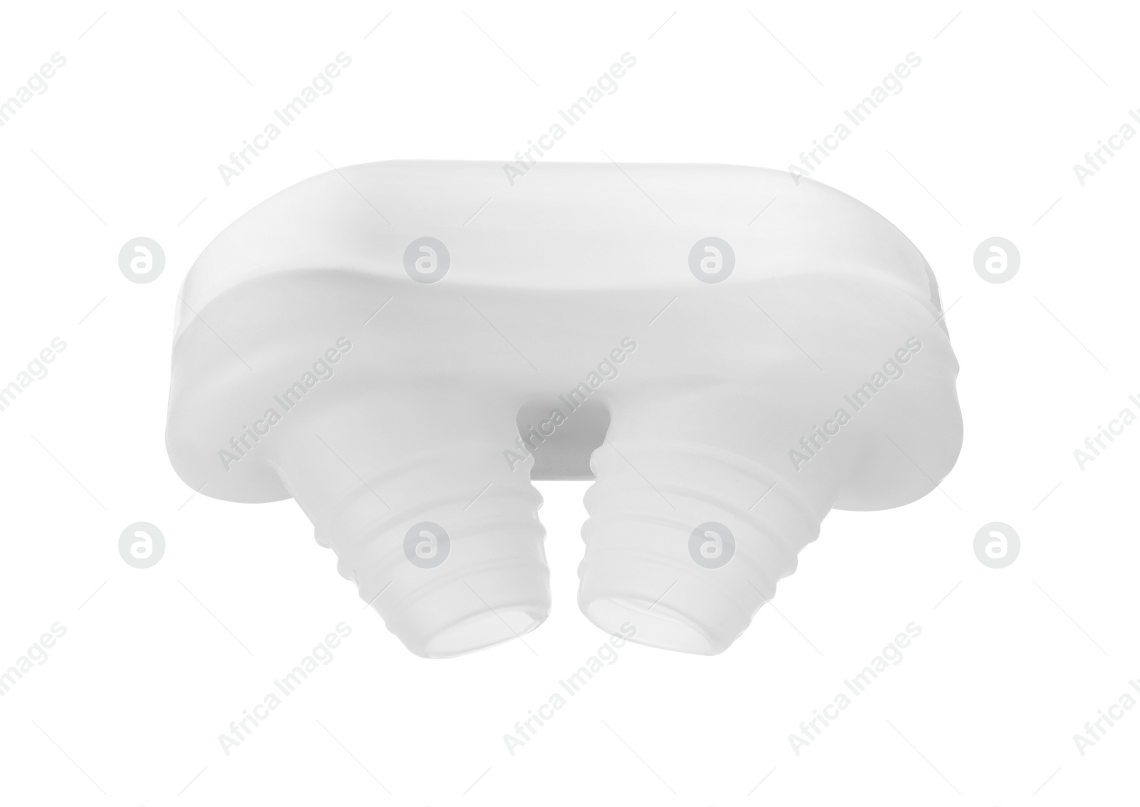 Photo of Anti-snoring device for nose isolated on white