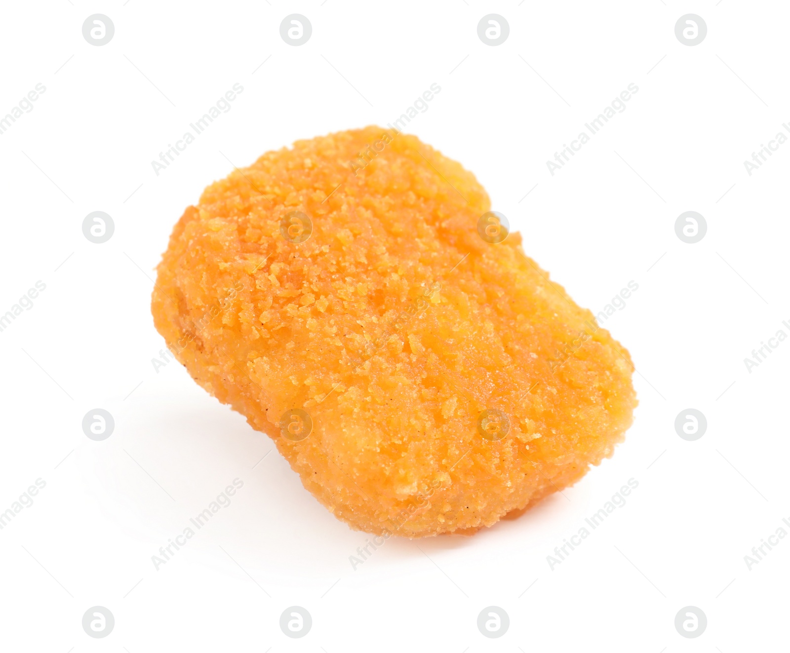 Photo of Delicious fried chicken nugget isolated on white
