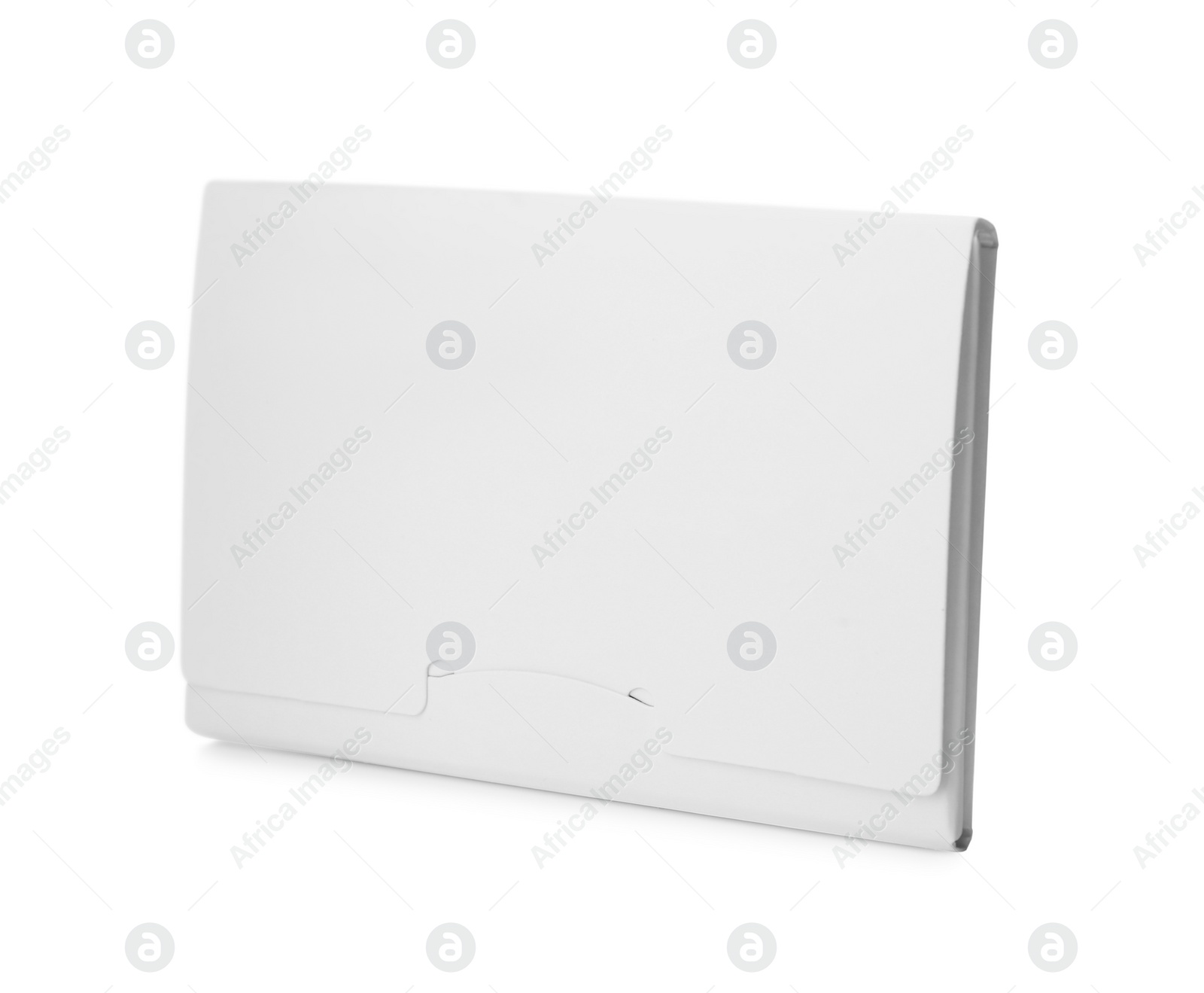 Photo of Package of facial oil blotting tissues isolated on white