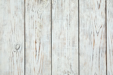 Texture of wooden surface as background, top view