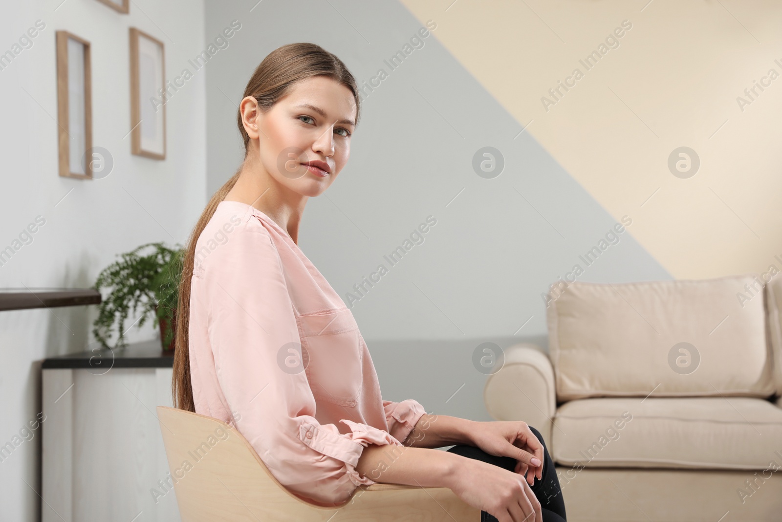 Photo of Portrait of professional psychologist in modern office