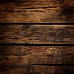 Texture of wooden surface as background, top view