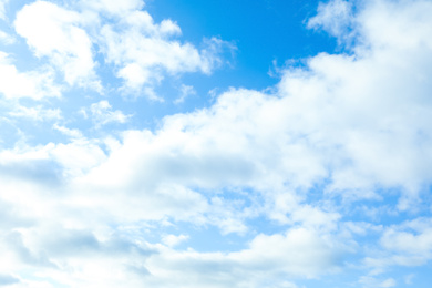 Photo of Beautiful view of blue sky with clouds