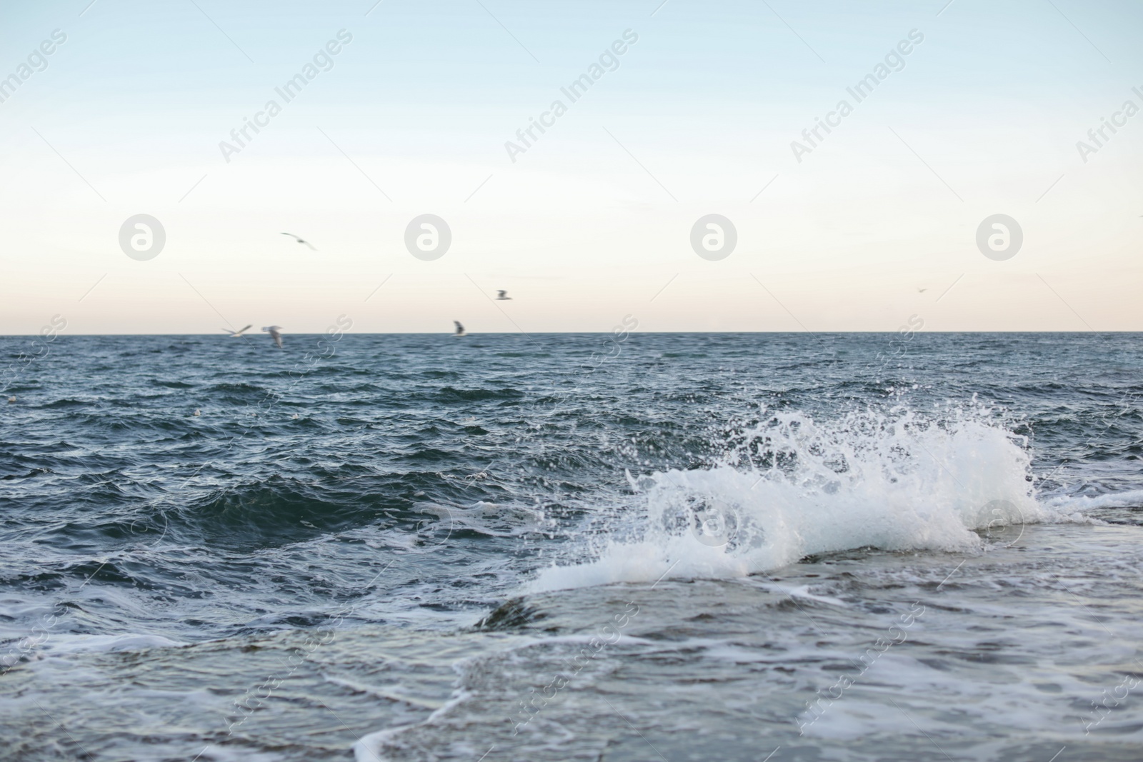 Photo of Beautiful view of sea on windy day
