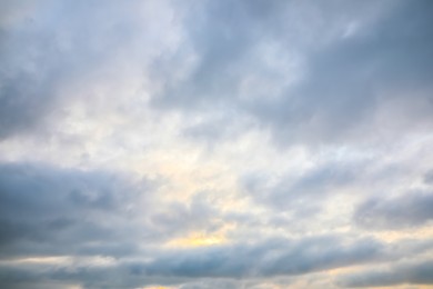 Photo of Picturesque view on beautiful sky with clouds