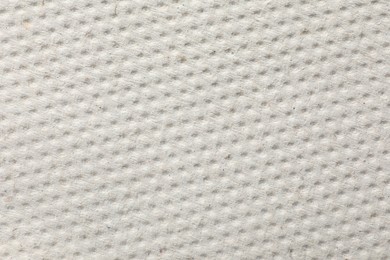 Photo of Texture of paper towel as background, closeup view