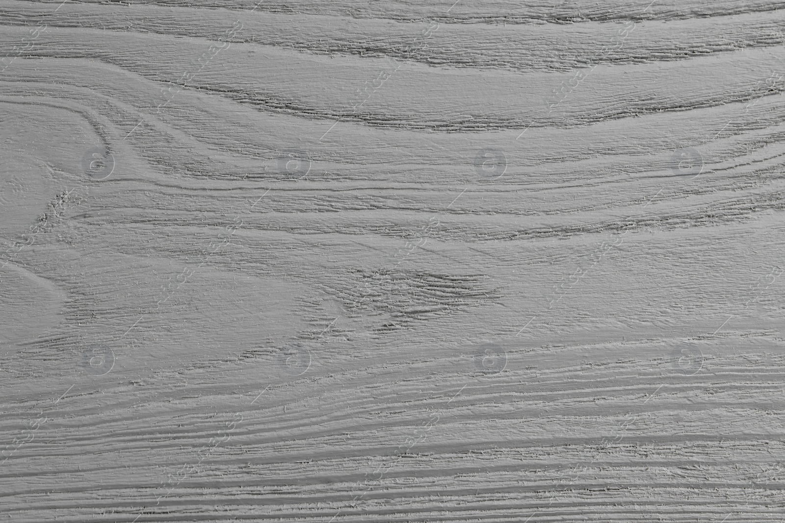 Photo of Texture of grey wooden surface as background, closeup