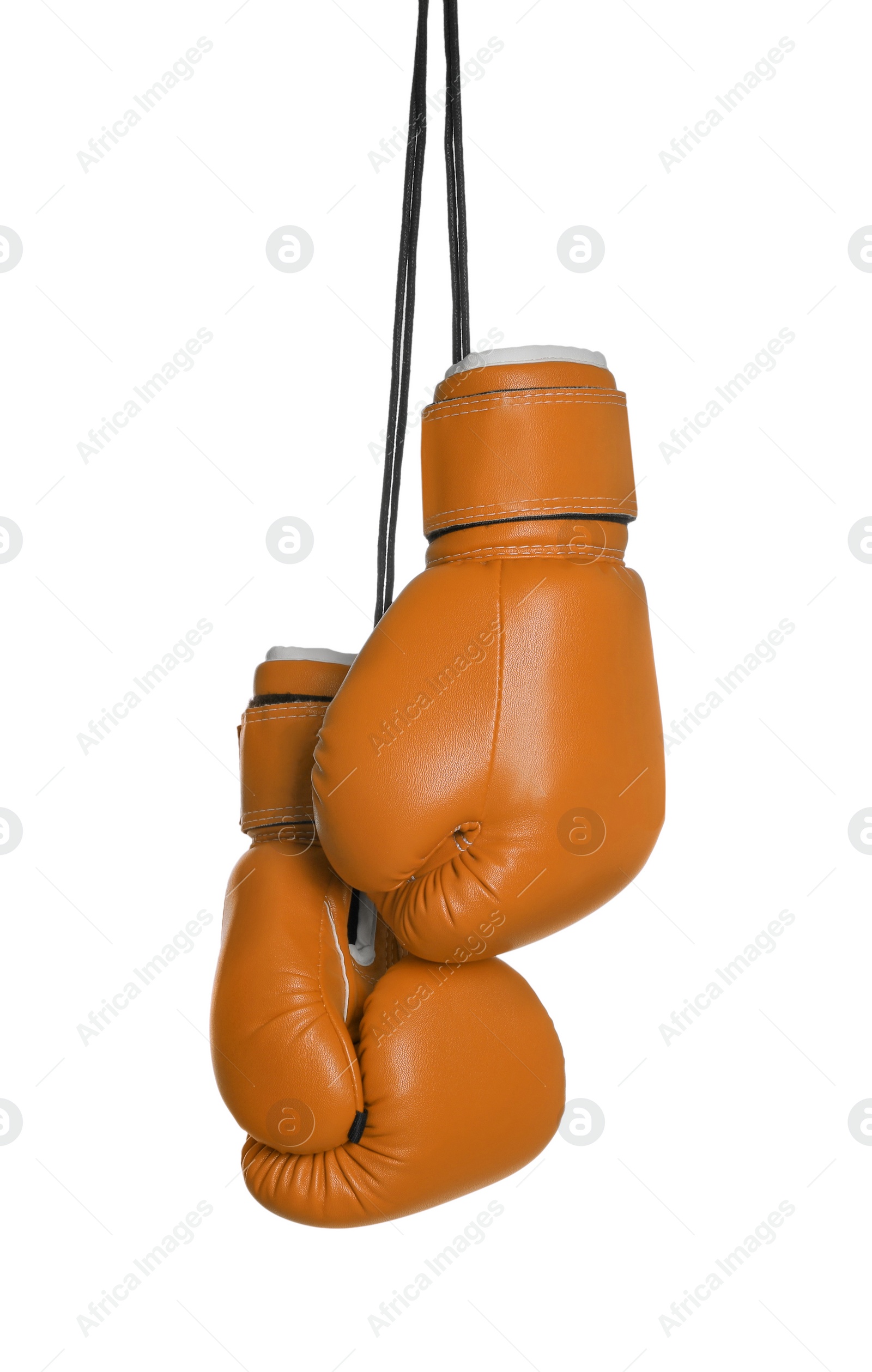 Image of Pair of boxing gloves isolated on white