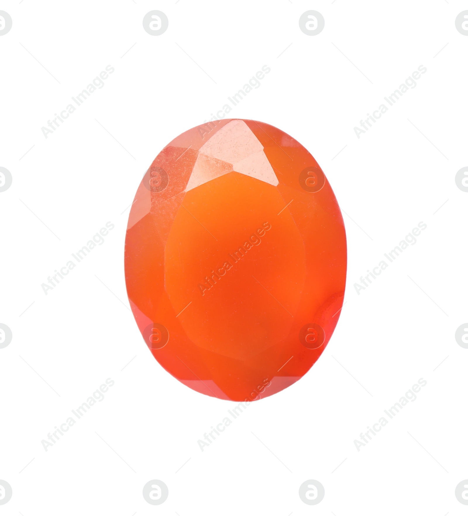 Image of Beautiful gemstone for jewelry on white background