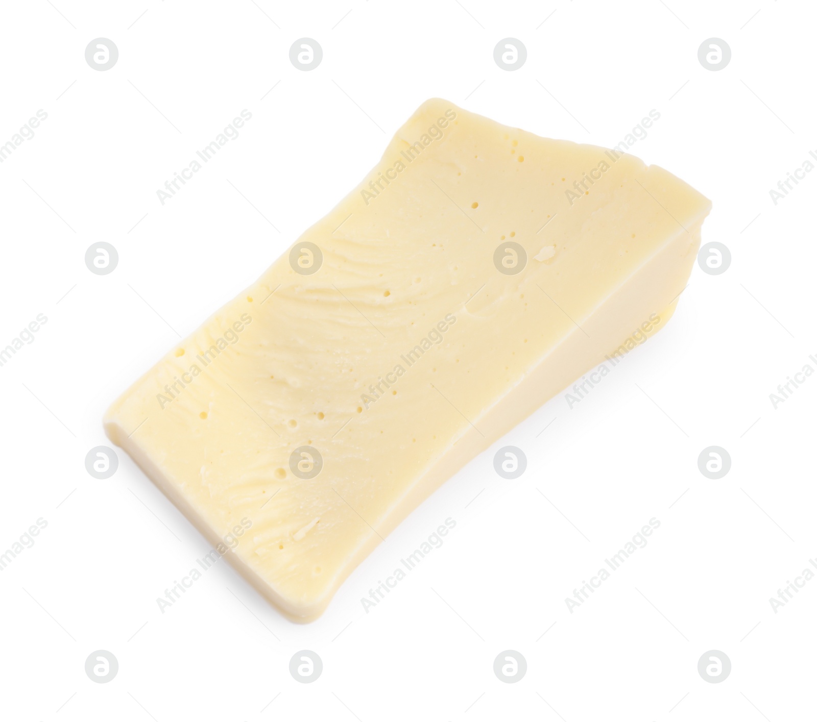 Photo of Piece of tasty chocolate isolated on white